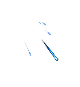 流光效果蓝色素材