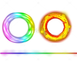 科技数码华丽光环