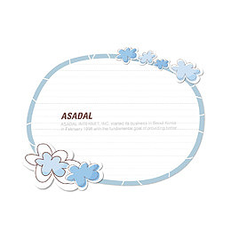 卡通时尚简约边框素材