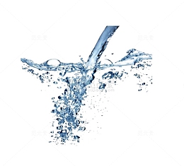 蓝色水滴