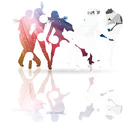 激情舞蹈音乐背景图片