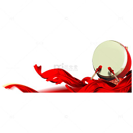 击鼓庆祝节日