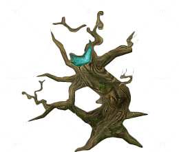奇幻枯树设计