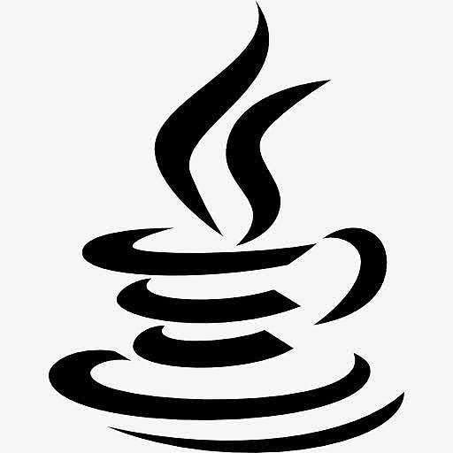 java coffee cup logo icon