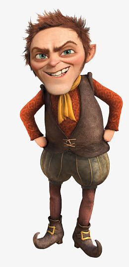 叉腰坏笑的卡通人物图