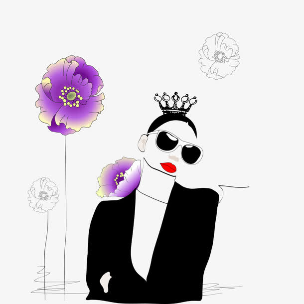 抽象的人物表情