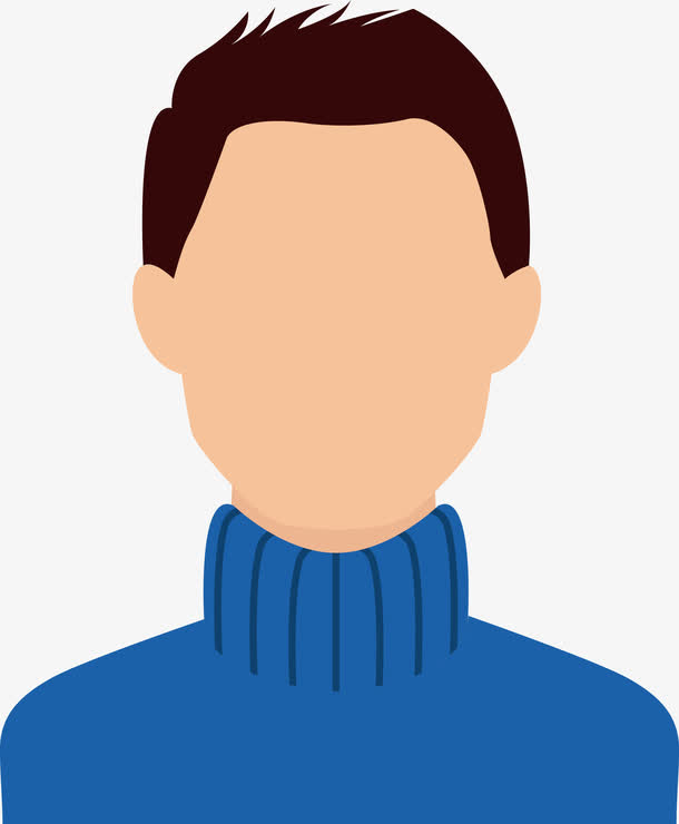 无表情男人物素材免费下载_觅元素