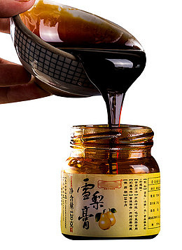 碗里倒出的秋梨膏