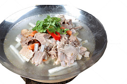 羊肉汤锅餐饮美食