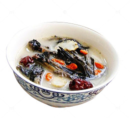乌鸡红枣参汤
