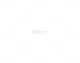 白色简约扭曲线条