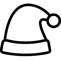 Holidays Christmas Hat Icon