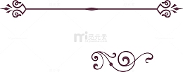 app复古分割线