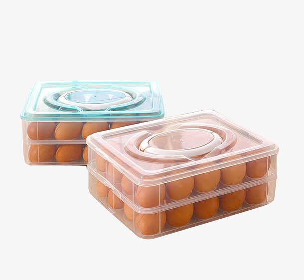 中型鸡蛋保鲜盒素材