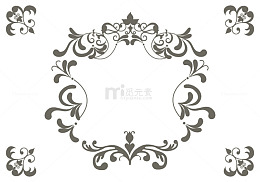 欧式风格书画边框