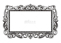 哥特式书画边框