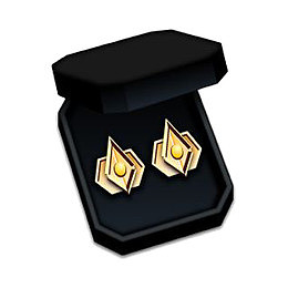 金色耳环礼盒