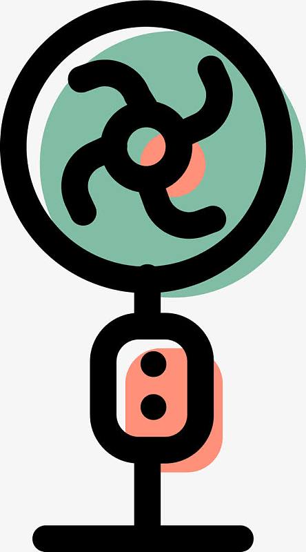 绿色风扇图标