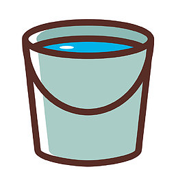 水桶图标
