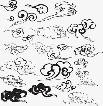 国画花纹素材_国画花纹图片元素-觅元素