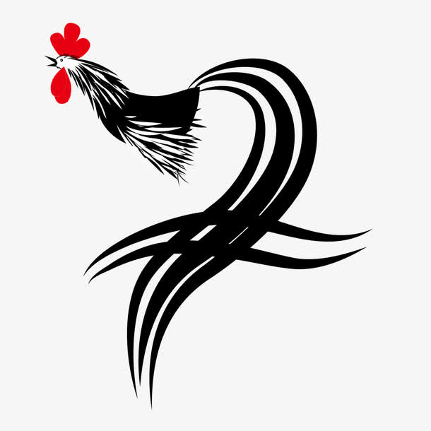 矢量中国风鸡年素材