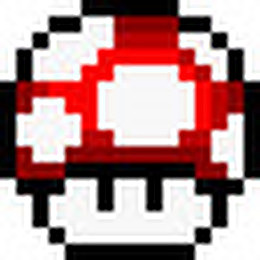 复古蘑菇好极 了超级马里奥