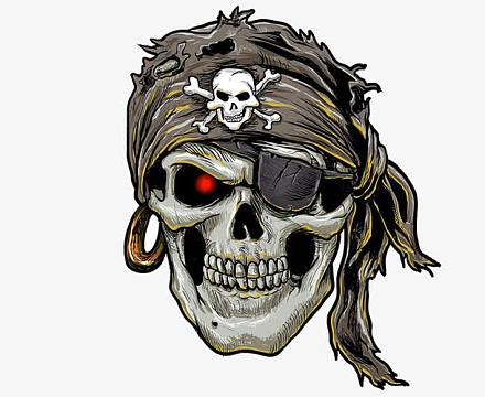 海盗骷髅头