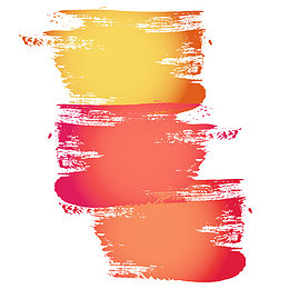 中国风暖色系手绘火焰