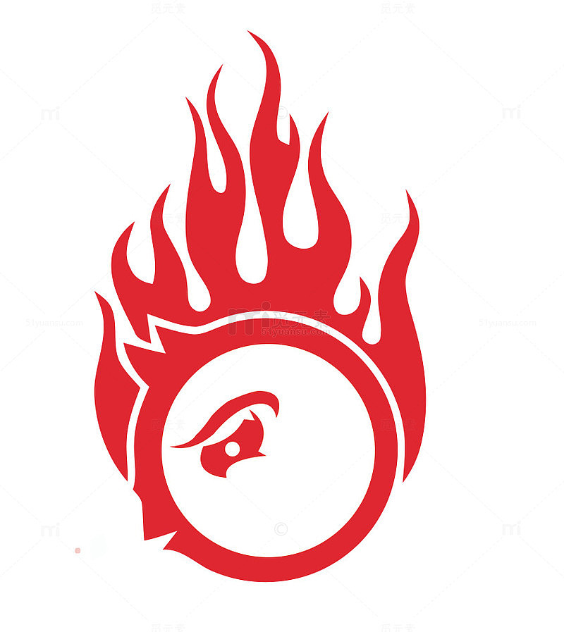 卡通手绘焦急logo