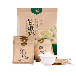 葛根粉红色袋装素材