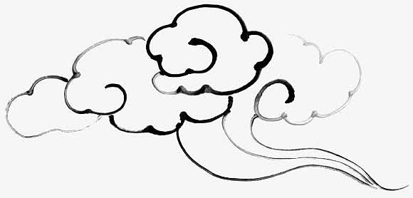 中国风祥云(580x278)png蓝色海浪(3053x4432)aipng蓝色创意科技线条