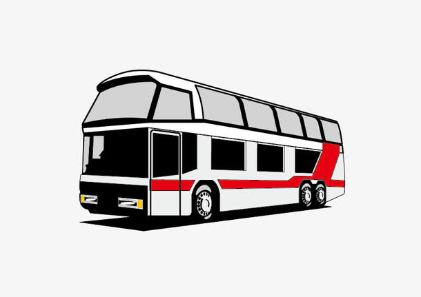 黑白大巴车