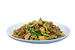 粉皮炒鸡蛋