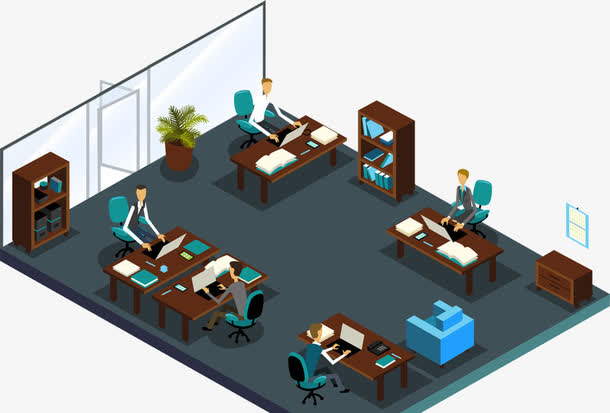 关键词 : 办公室,插画,3d场景,商务[声明] 觅元素所有素材为用户免费