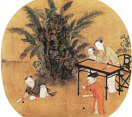水墨古代人物素材