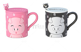 可爱的马克杯