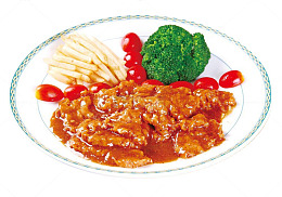 西餐咕噜牛肉熟食