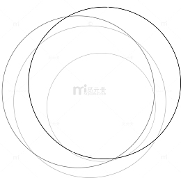 黑灰色圆圈效果