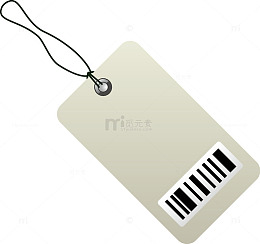 矢量创意设计服装吊牌图