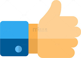 可爱称赞的手臂