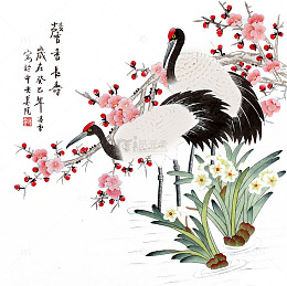 字画艺术图片