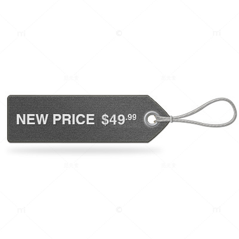 黑色标签