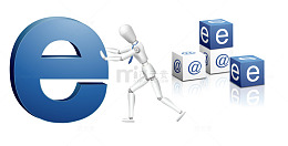 互联网商务小白人