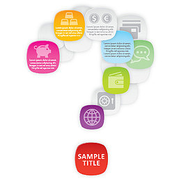 十万个为什么图标与创意图