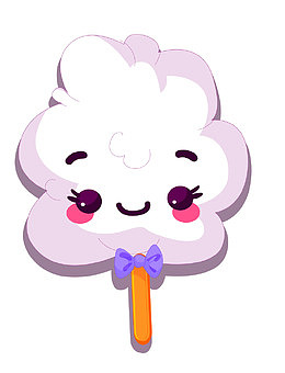 棉花糖PNG