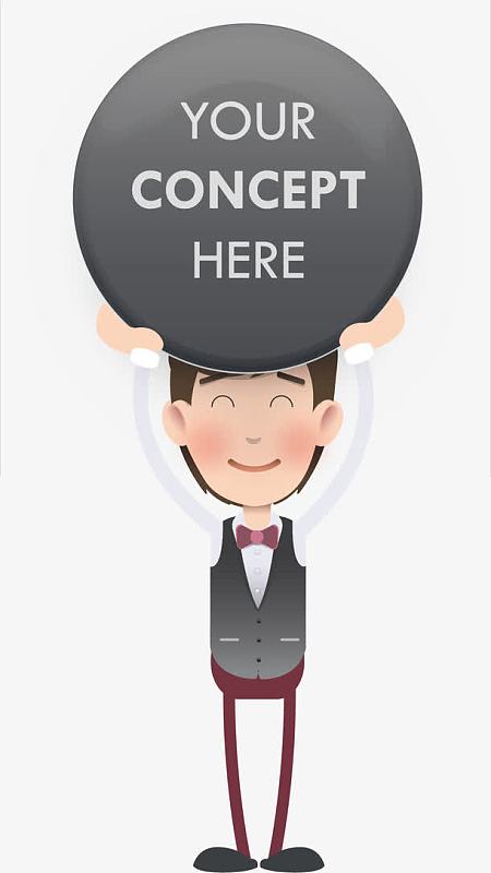 图案素材人物举牌epspng举着军旗的矢量人物图png矢量人物png人物冬天