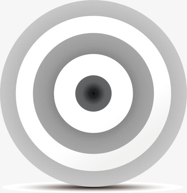 灰色圆形靶子图片