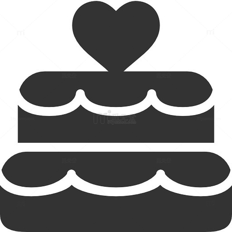 wedding cake icon