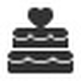 wedding cake icon