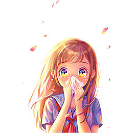 无辜的动漫小女孩